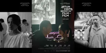 Sinopsis dan Fakta 'JATUH CINTA SEPERTI DI FILM-FILM', Berkonsep Monokrom - Sempat Ditolak Beberapa Rumah Produksi