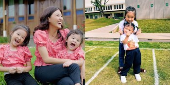 Sister Goals Sejak Dini, Ini 8 Potret Kompak Thalia dan Thania Anak Ruben Onsu - Sang Kakak Sudah Bisa Kucir Rambut Adiknya