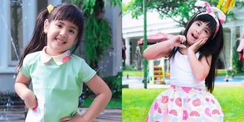 So Cute! Lucunya Gaya Mikhayla Putri Nia Ramadhani Saat Berubah Jadi Polwan