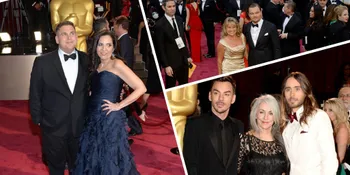 So Sweet, Para Seleb Ini Ajak Keluarga ke Ajang Oscar