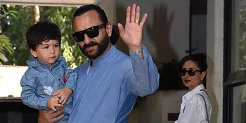 So Sweet! Saif Ali Khan Beri Kopi ke Semua Paparazzi yang Berburu Foto Taimur