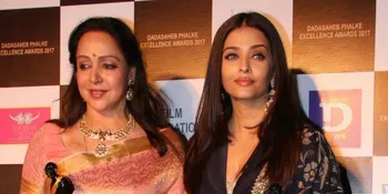 Sopan Pada Senior, Hema Malini Berikan Pujian Pada Aishwarya Rai