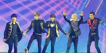 SS5 INA Hari Kedua, Super Junior Dilempari 'Bra Superman'