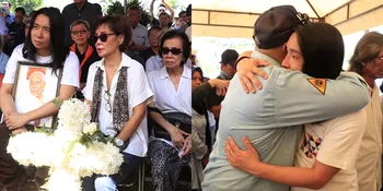 Suasana Haru Keluarga Antar Rudy Badil ke Tempat Peristirahatan Terakhir