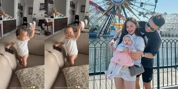 Sudah Injak Usia 10 Bulan, Ini Potret Kyarra Anak Jessica Mila Berjoget Saat Didengarkan Lagu APT