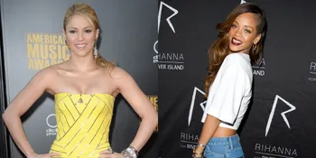 Sukses Berkolaborasi, Shakira Rindukan Rihanna