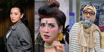 Sukses Parodikan Pengemis Viral, 7 Potret Hesti Purwadinata Cosplay Jadi Dewi Perssik Nyanyi Gudang Gula Jaya