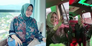 Sultan Memang Beda! Ini 7 Potret Berkelas Rieta Amilia Ibu Nagita Slavina Naik Limousine - Asyik Sambil Karaoke