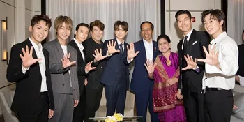 Super Junior Akhirnya Bertemu Jokowi di Korea, Bikin Staf Presiden Bingung