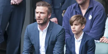 Super Keren! Gaya Ganteng Romeo Beckham Saat Jadi Model Burberry