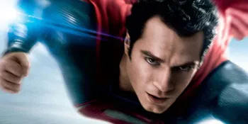 Superman Terbang Dalam Poster Terbaru 'MAN OF STEEL'