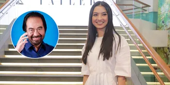 Surya Paloh Jadi Orang Pertama Yang Mencukur Rambut Raline Shah