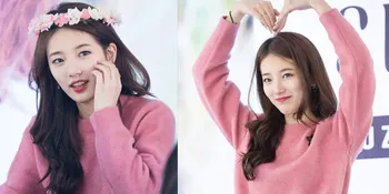 Suzy Miss A Foto Bareng Patung Lilin 'Kembaran', Lovely Banget