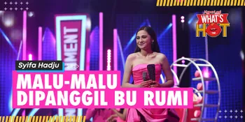 Syifa Hadju Salah Tingkah Saat Mewakili El Rumi Terima Awards, Malu-Malu Saat Dipanggil Ibu Rumi