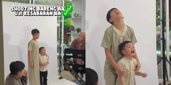Syuting Bareng, Kelakuan Rayyanza yang Ada-Ada Aja sampai Uji Kesabaran Rafathar