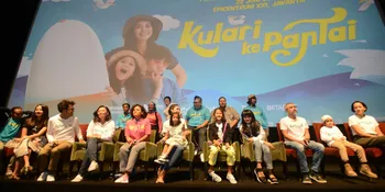 Syuting 'KULARI KE PANTAI' Bareng Anak-Anak, Riri Riza Larang Kru Ngerokok