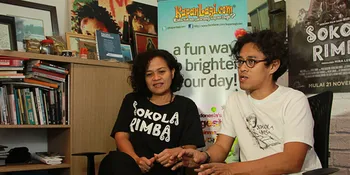 Syuting 'Sokola Rimba' Riri Riza Hidup Tanpa Handphone
