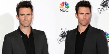 Syuting Video Klip, Adam Levine Tampil Macho di Depan Istri