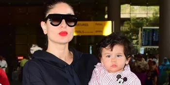 Taimur Ali Khan Menangis Dalam Dekapannya, Kareena Kapoor Tertawa