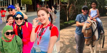 Tak Hanya Ayu Ting Ting, Bilqis Putrinya Pun Dekat dengan Ayah Rozak Sejak Balita