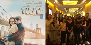 Tak Mau Ketinggalan, Para Artis Adakan Nobar 'CRITICAL ELEVEN'