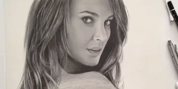Tak Sampai 3 Menit, Wajah Natalie Portman Tergambar Sempurna!