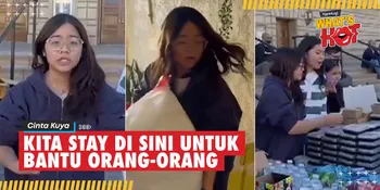 Tak Tinggal Diam, Cinta Kuya Bagikan Makanan Kepada Warga Yang Terdampak Kebakaran di Los Angeles