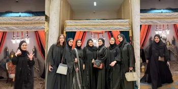 Tampil Cantik Kenakan Abaya Hitam, Intip Potret Geng Mamayu saat Buka Puasa Bersama