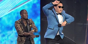 Ber-Gangnam Style di MTV VMA 2012, PSY Buat Katy Perry Antusias!