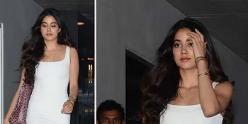 Tampil Polos, Jhanvi Kapoor Putri Sridevi Cantik Alami