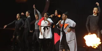 Tampil Secara Trio Bawakan 'Bang Bang', Joan, Ayu dan Maria Dapat Pujian Juri