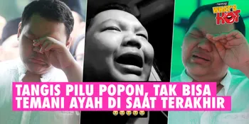 Tangis Pilu Popon Anak Bungsu Alm Mat Solar, Sedih Tak Bisa Temani Ayah Di Detik-Detik Terakhir