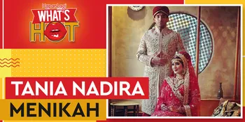 Tania Nadira Resmi Menikah Dengan Teman Masa Kecil