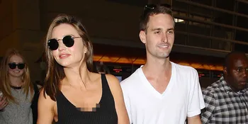 Tanpa Miranda Kerr, Evan Spiegel Berduaan Dengan Wanita Lain