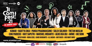 Tantangan Raditya Dika Untuk Para Komika di JICOMFEST 2021, Harus Bisa Bikin Anissa Aziza Tertawa!