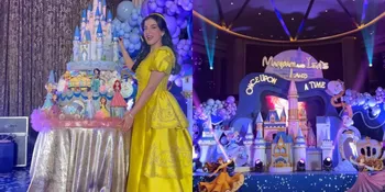 Tasya Farasya Berubah Jadi Princess Belle di Ulang Tahun Anak yang Bertema Disney