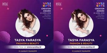 Tasya Farasya Jadi Kontent Kreator Fashion & Beauty Pilihan XYZ Day 2018