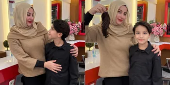 Tasyi Athasyia Bagikan Momen Sang Anak saat Potong Rambut Gondrong