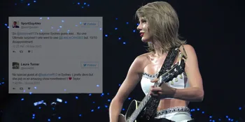 Taylor Swift Tak Hadirkan Guest Star, Swifties Australia Kecewa