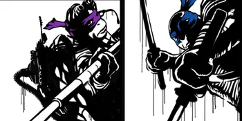 'TEENAGE MUTANT NINJA TURTLES' Rilis Poster Ala Graffiti