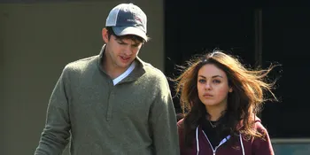 Teka-Teki Wajah Bayi Ashton Kutcher - Mila Kunis Terungkap