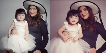 Temani Bunda Ashanty Pemotretan, Aksi Unyu Arsy Bikin Gemes!