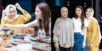Ternyata Bestie, Ini Gaya Nagita Slavina dan Selvi Ananda Nongkrong Bareng - Hijab Istri Raffi Ahmad Jadi Sorotan