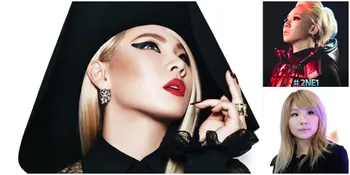 Ternyata CL 2NE1 Potong Poni Sendiri