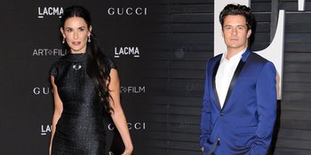 Tertangkap Bersama, Ada Apa Dengan Orlando Bloom - Demi Moore?