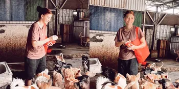 Tetap Pede Meski Disebut Makin Berisi, Ini 7 Potret Cassandra Lee Tampil Sederhana Pakai Kaos Oblong Kedodoran