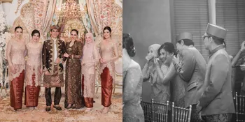 Tetap Tegar di Tengah Isu Cerai, 7 Potret Natasha Rizky yang Selalu Umbar Senyum di Pernikahan Enzy Storia