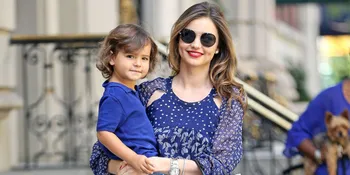 Thanksgiving, Yuk Intip Kedekatan Miranda Kerr & Flynn Bloom