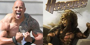 The Rock Bocorkan Gambar Terbaru 'HERCULES'