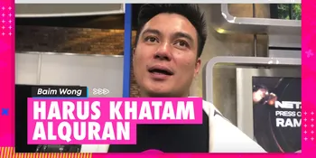 Tiap Ramadan Selalu Ada Yang Disesali, Baim Wong: Tahun Ini Harus Khatam Alquran